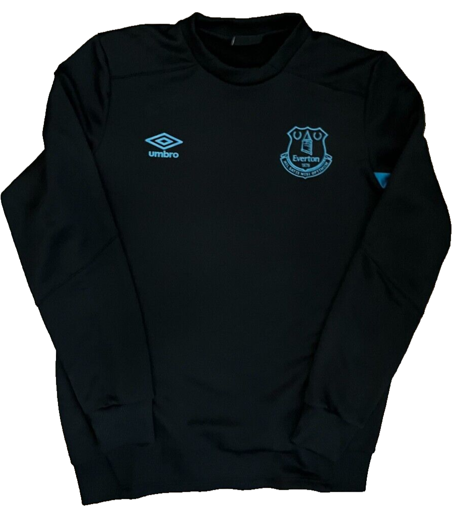 Everton Training Presentation Sweater Sweatshirt Pullover Umbro Size M