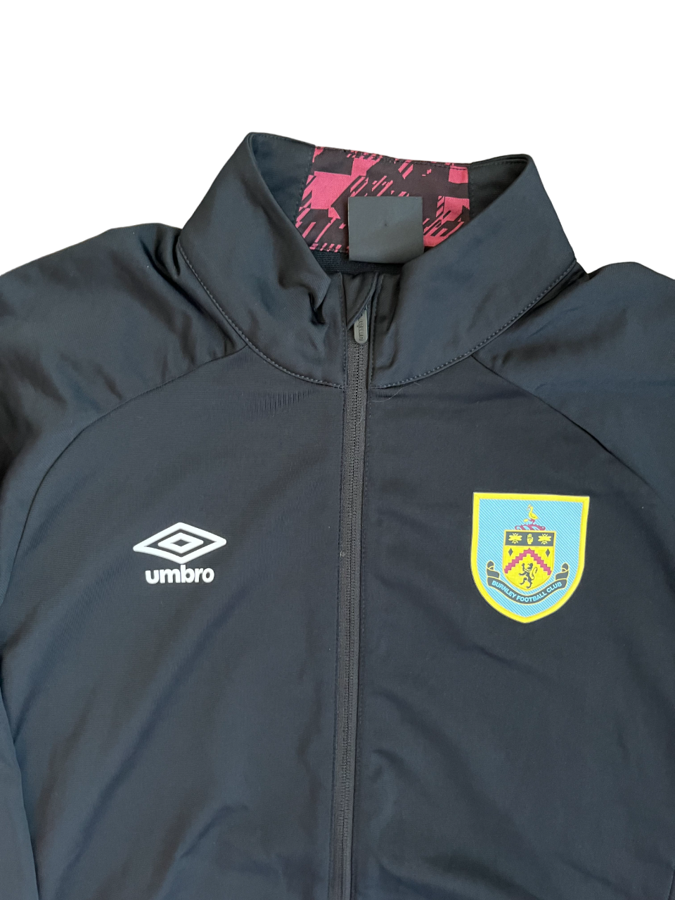 Burnley Track Jacket Football Training Full Zip Umbro Size Men M