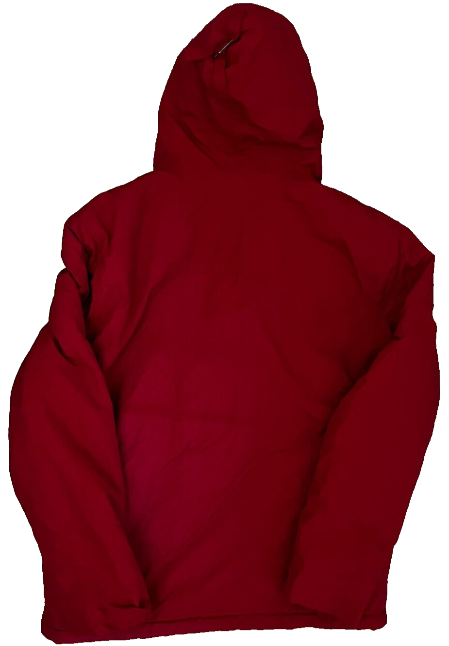 Napapijri Jacket Mens XXL Red 1/4 Zip Hooded Logo Waterproof Outdoors