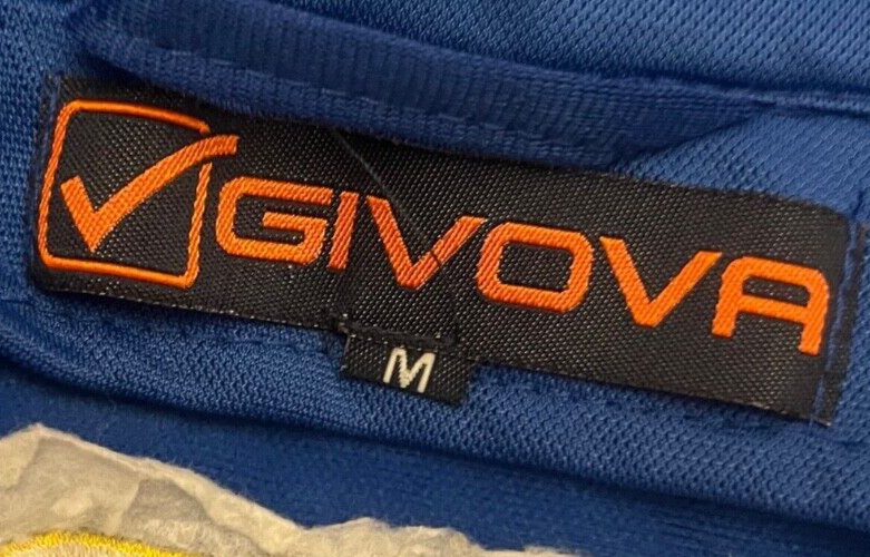 Chievo Verona Football Training Track Jacket Givova Men Size M