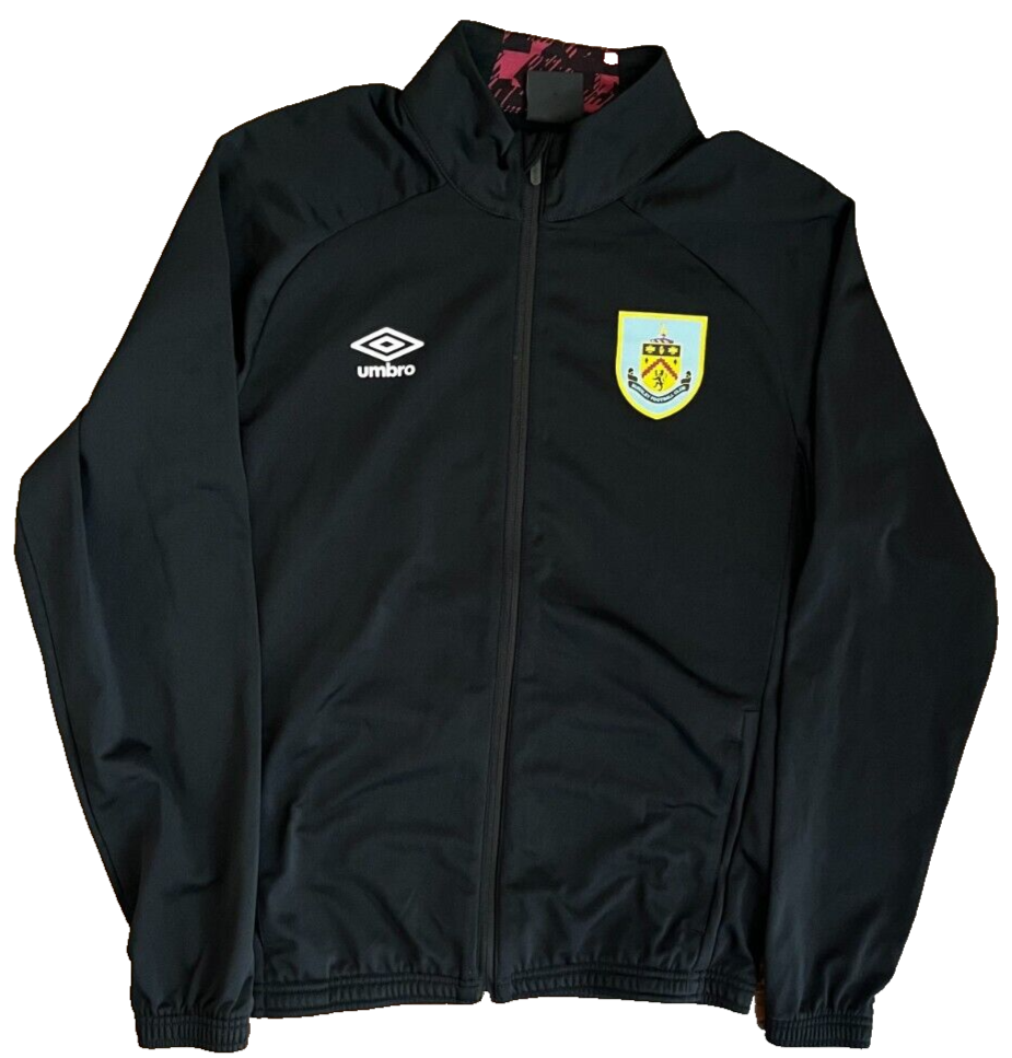 Burnley Track Jacket Football Training Full Zip Umbro Size Men M