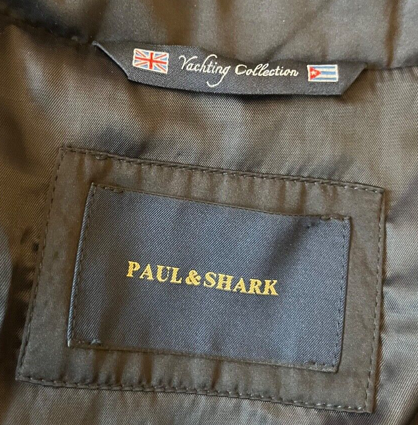 Paul Shark Yachting Black Jacket Polyester Women Size L