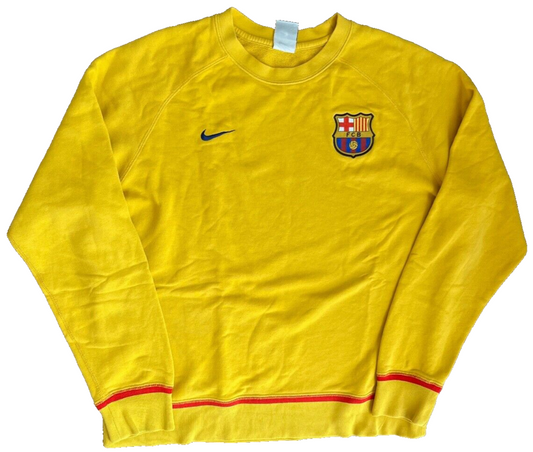 Barcelona Sweater 2015 2016 Football Training Nike Pullover Size Men L