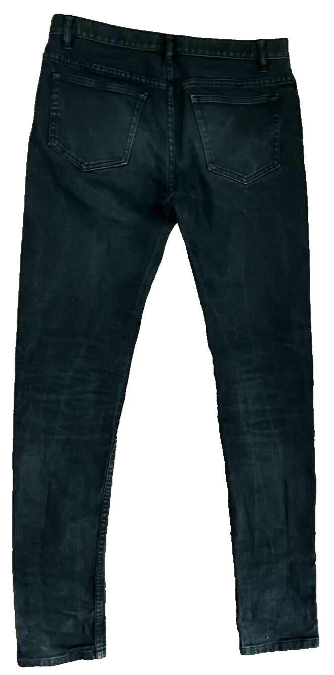 A.P.C Black Mens Petit Standard Jean Droit Etroit Size 30 Button Fly Denim