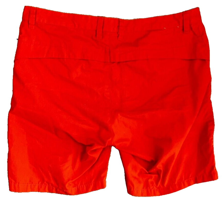 Fjallraven High Coast Shorts Red Back Pockets Regular Fit Women Size 42 89637