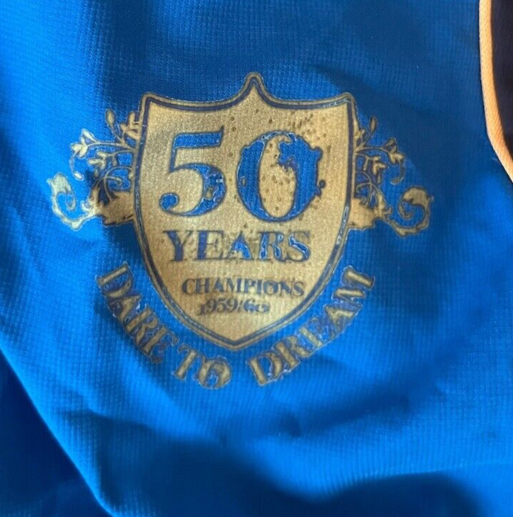 Burnley Jacket 2009 2010 Training 50 Years Champions Errea Football Size Men 3XL