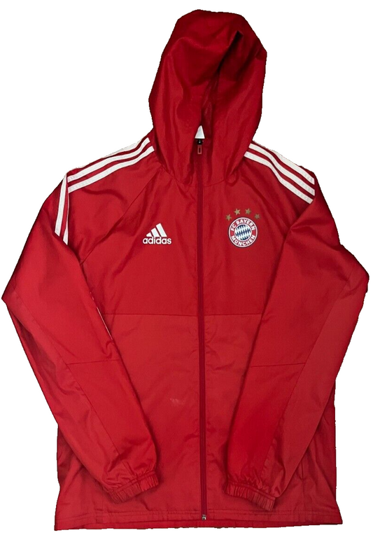 Bayern Munich Training Presentation Jacket Sudadera Adidas Windbreaker Size M