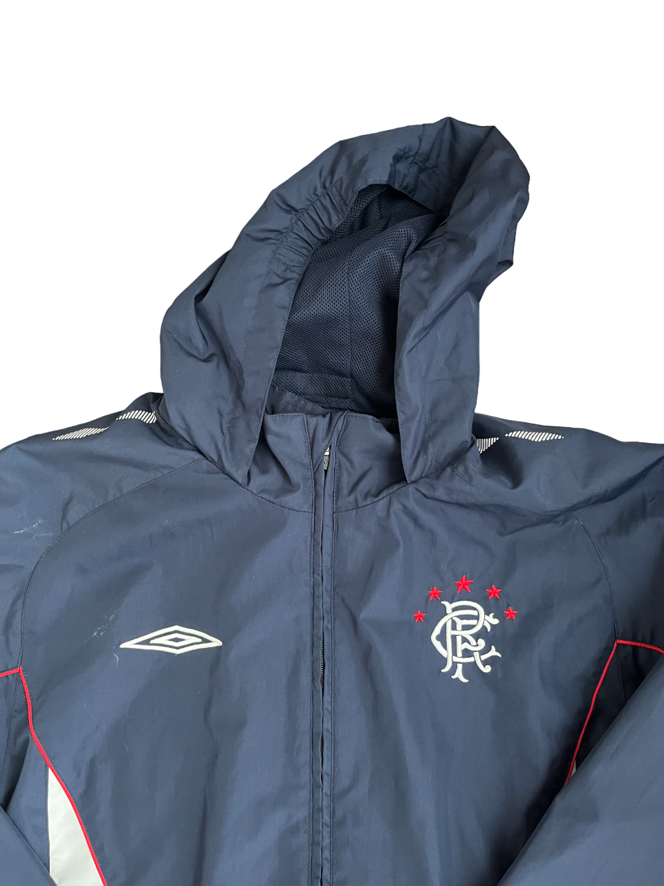 Glasgow Rangers Football Training Presentation Jacket Sudadera Umbro Windbreaker