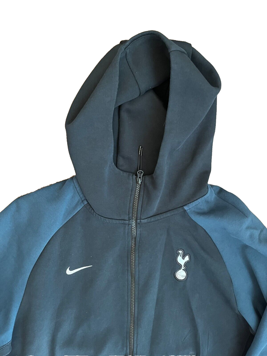 Tottenham Hotspur Jacket Football Training Tech Fleece Full Zip Nike Size Men XL