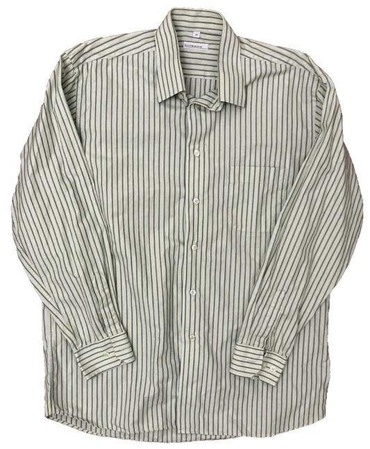 Supreme Men Size 41 Long Sleeve Button Up Cotton Shirt Camicia Camisa