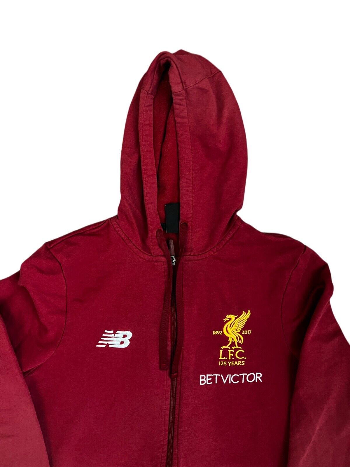 Liverpool Training Presentation Jacket Sudadera New Balance Hoodie Size Men S