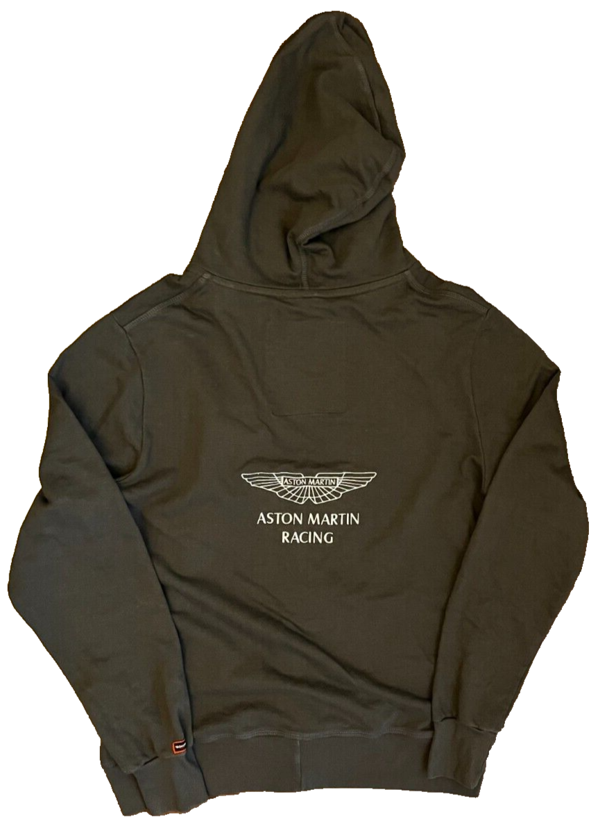 Aston Martin Hoodie Racing Daytona Jacket Full Zip Size Men 2XL