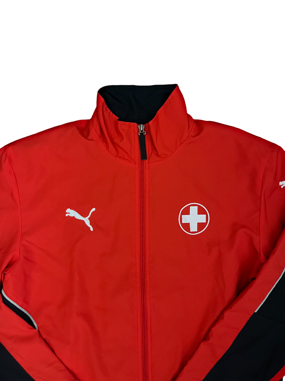 Switzerland Football Training Presentation Jacket Sudadera Puma Size Men S