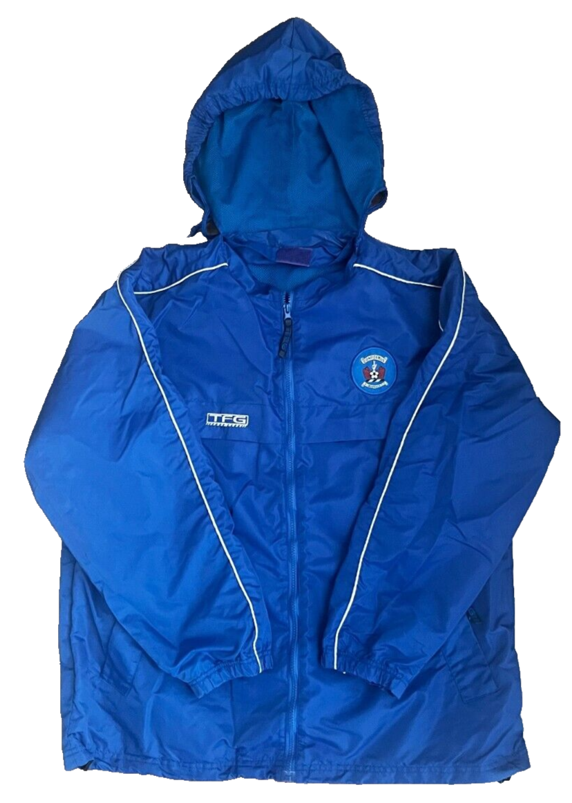 Kilmarnock Football Training Presentation Jacket Sudadera TFG Windbreaker Size L