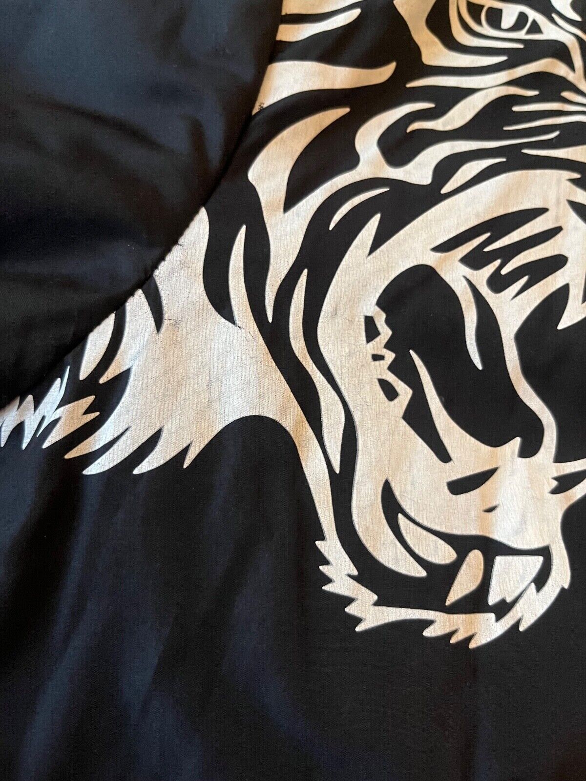 Philipp Plein Jacket Tiger Print Black Full Zip Men Size M Made in Italy