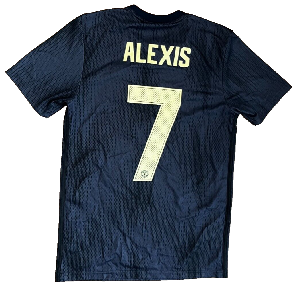 Alexis Sanchez Manchester United 2018 2019 Third Shirt Jersey Adidas Size Men S