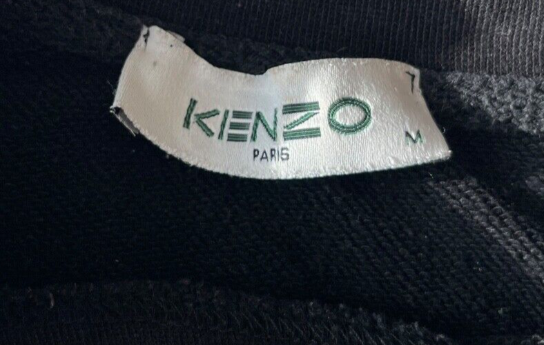 Kenzo Paris Sweatshirt Embroidered Tiger Sweater Cotton Size Men M