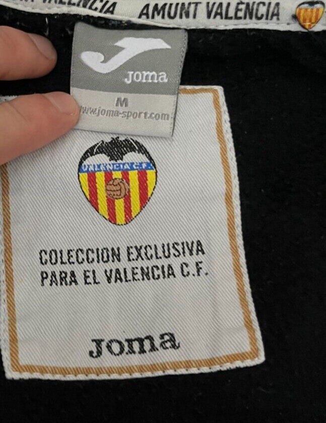 Valencia Football Training Presentation Jacket Sudadera Joma Size Men M