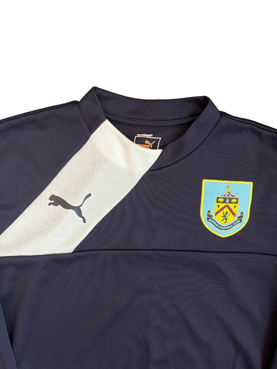 Burnley Sweat Football Pullover Training Sweatshirt Puma Size Men S