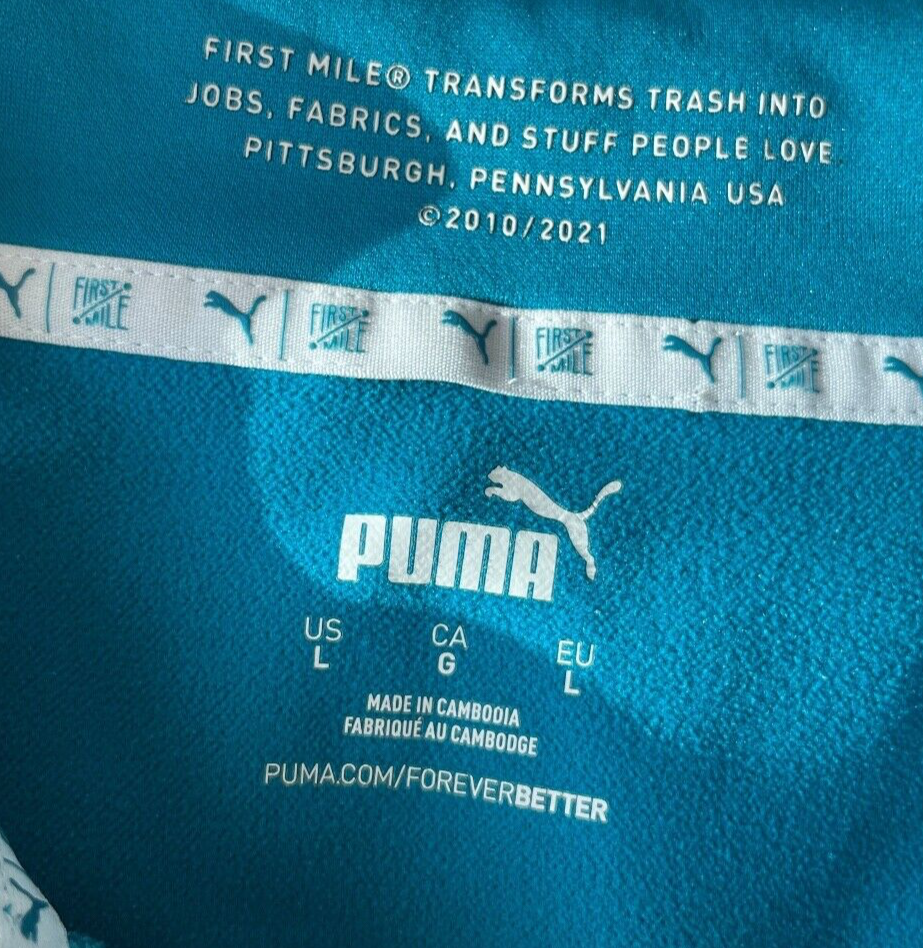 Manchester City Jacket 1/4 Zip Training Puma Football Size Men L