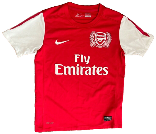 Arsenal Jersey 2011 2012 Home Shirt Nike Football Soccer Size Youth M