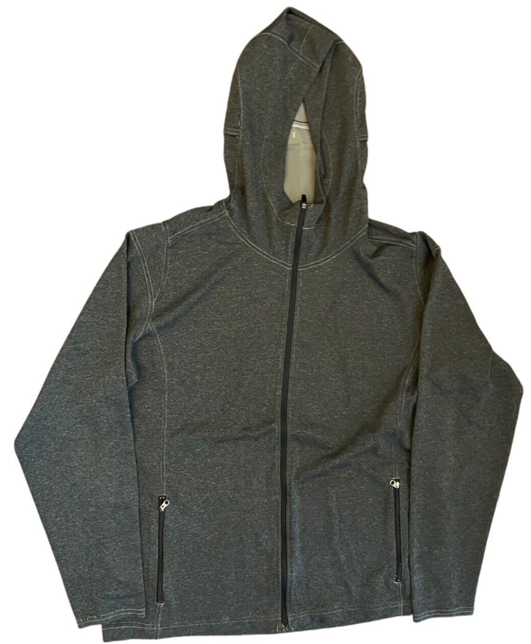 Kuhl Jacket Full Zip Hooded Warm Softshell Gray Size Men L 108846