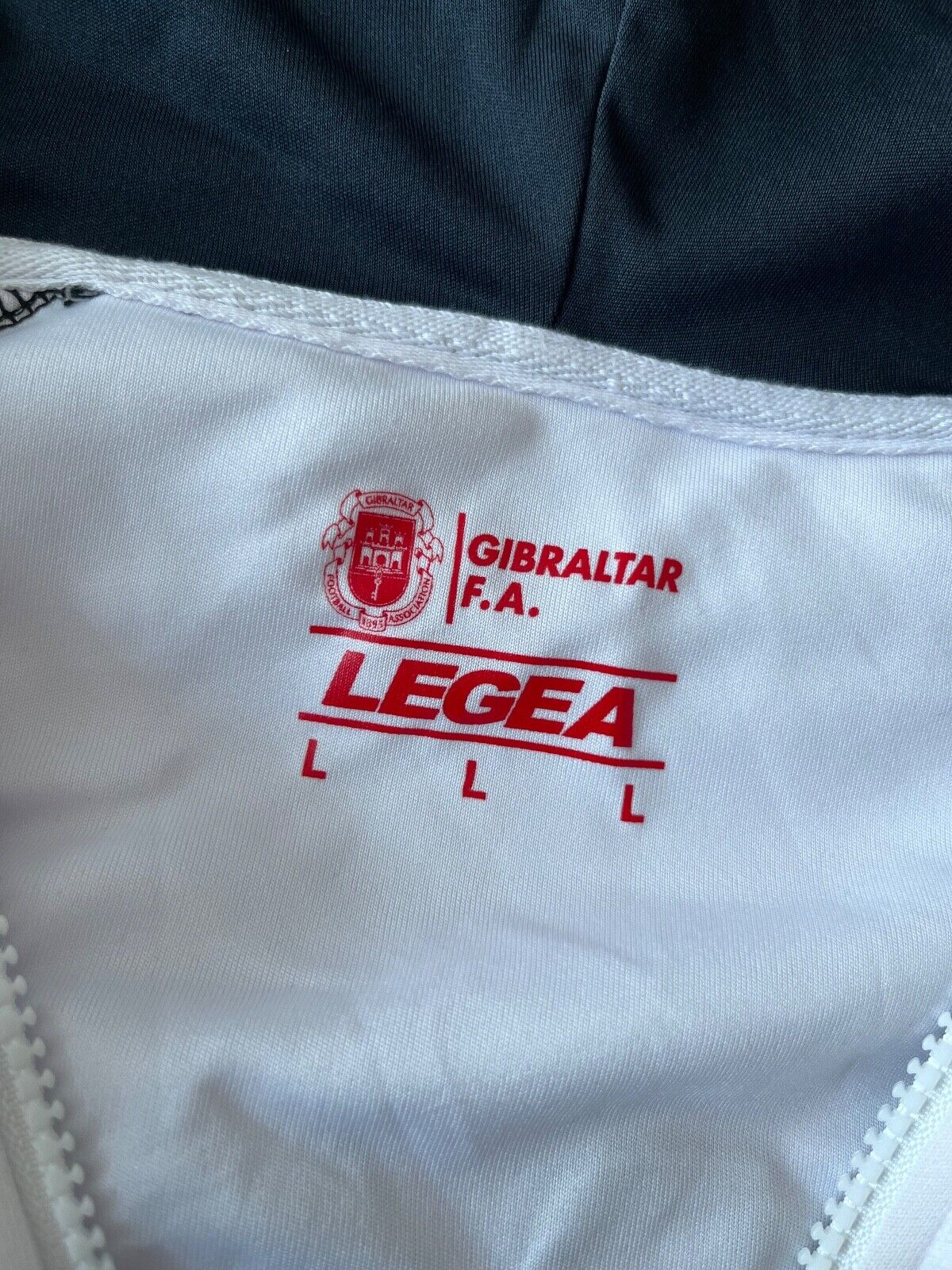 RARE Gibraltar Jacket Training Hoodie Legea Football Size Men L