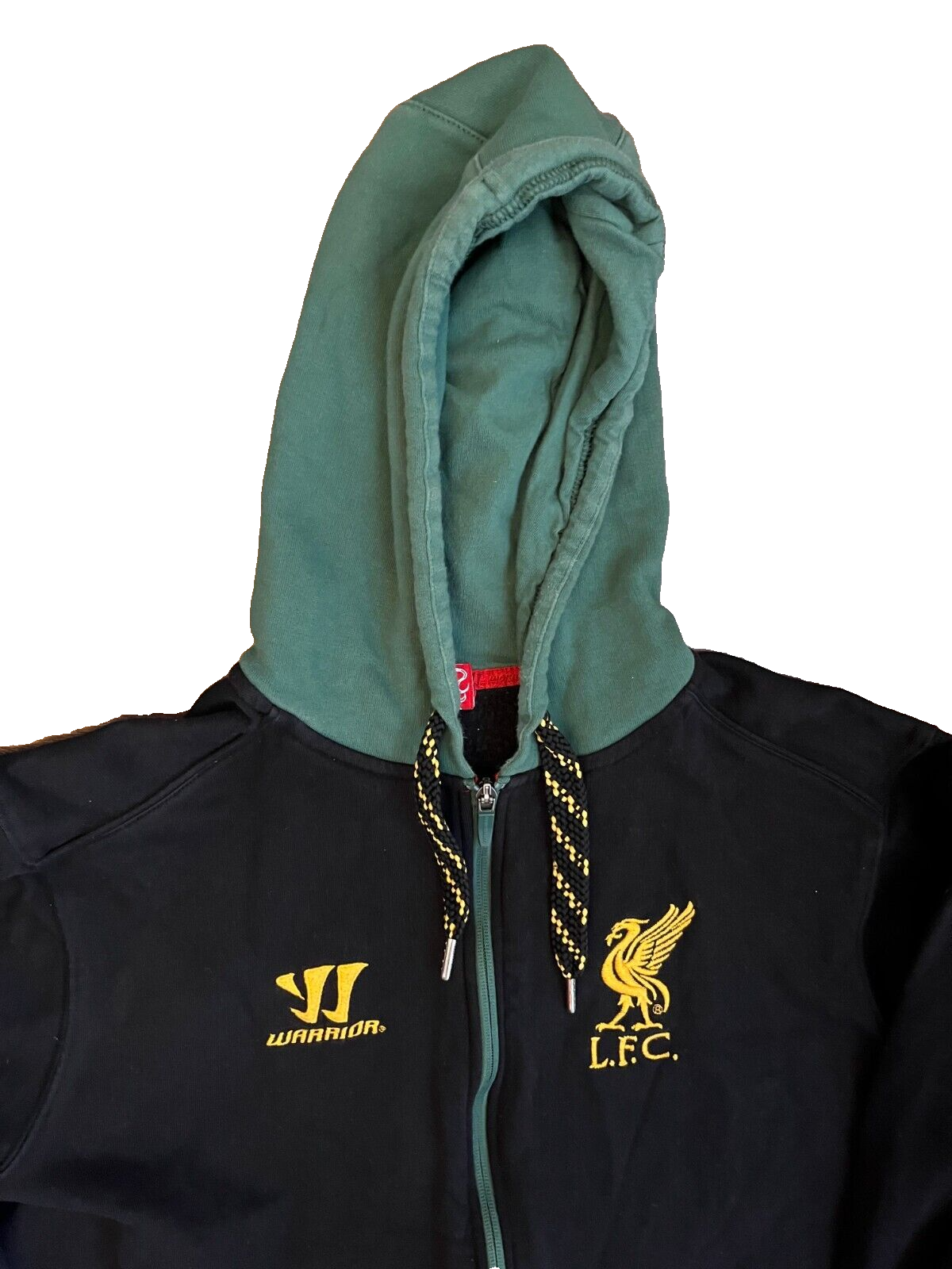 Liverpool Training Jacket 2012 Football Full Zip Hoodie Warrior Size Men M