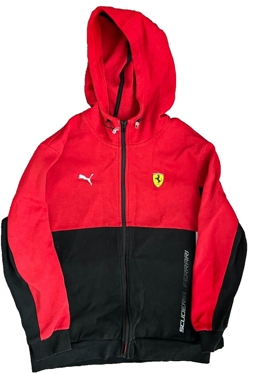 Scuderia Ferrari F1 Formula Presentation Jacket Hoodie Sudadera Puma Size Men L