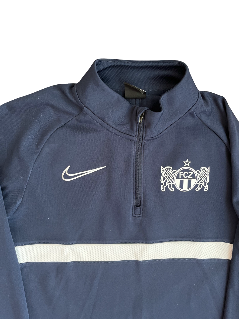 FC Zurich Track Jacket Football Training Pullover 1/4 Zip Nike Size Men S