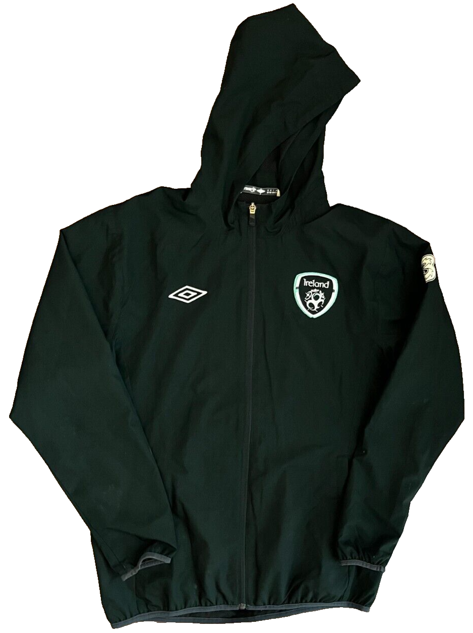 Ireland Training Jacket Football Full Zip Hooded Umbro Size Men M