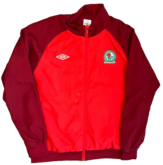 Blackburn Rovers Training Jacket Full Zip Football Umbro Size Men XL