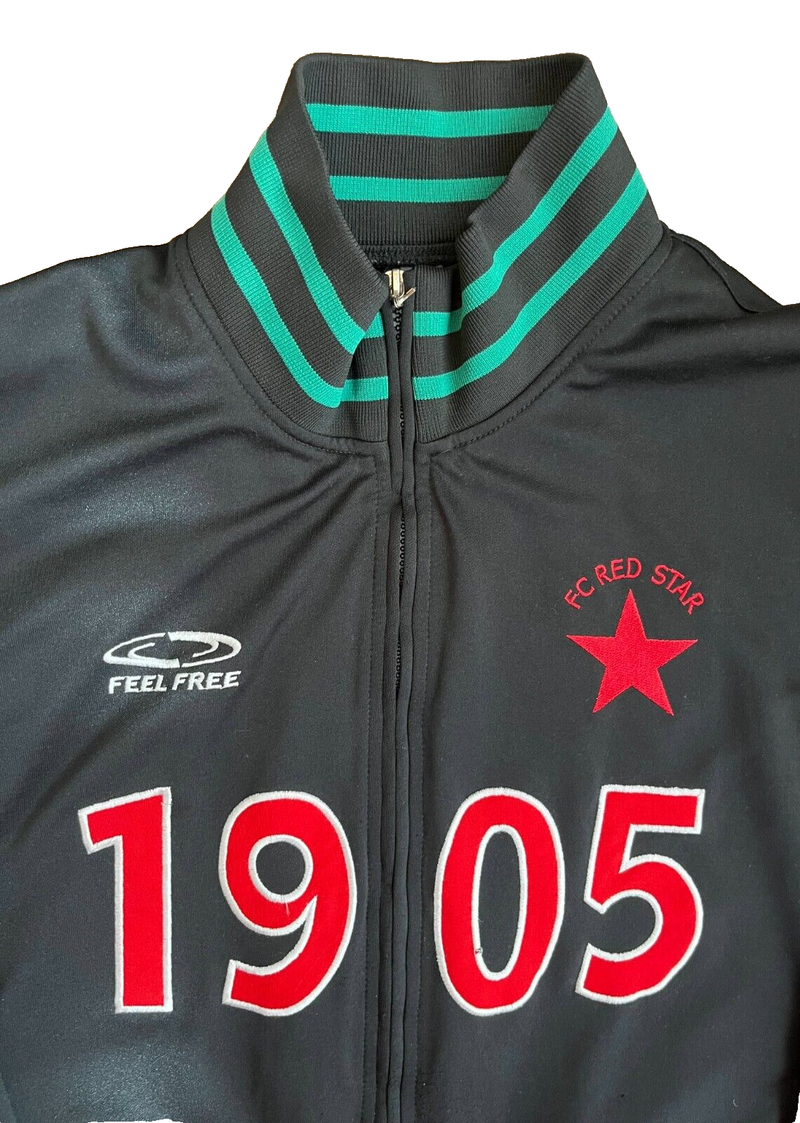 FC Red Star Zurich Football Training Track Jacket Feel Free Size Men L