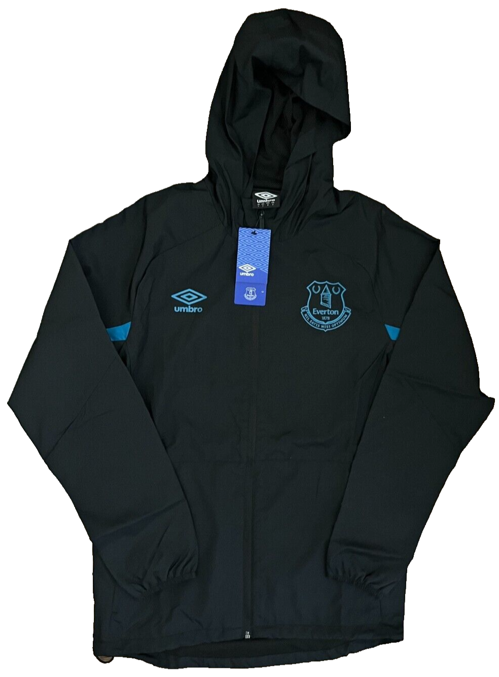 BNWT Everton Training Presentation Jacket Sudadera Umbro Windbreaker Men Size S