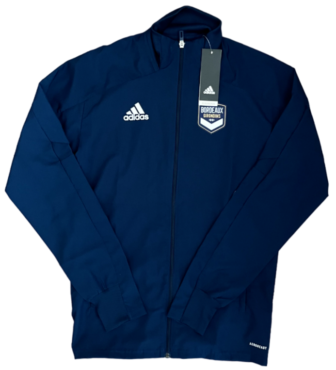 BNWT Girondins De Bordeaux Training Presentation Jacket Sudadera Adidas Size XS