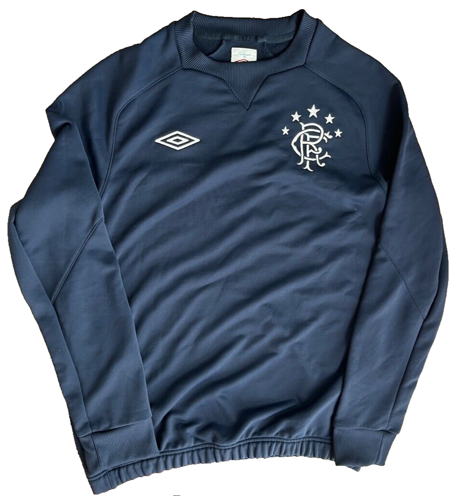 Glasgow Rangers Sweater Training Pullover Umbro Football Size Men L