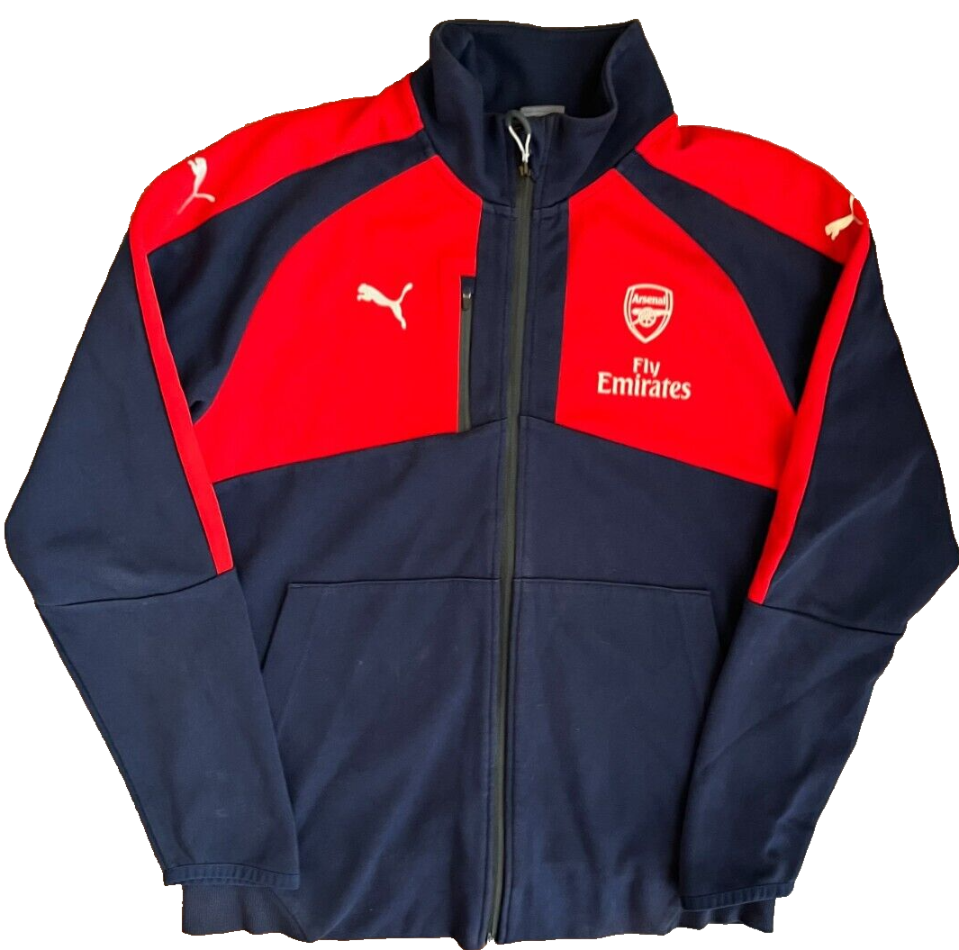 Arsenal Track Jacket 2014 2015 Football Training Puma Size Men L