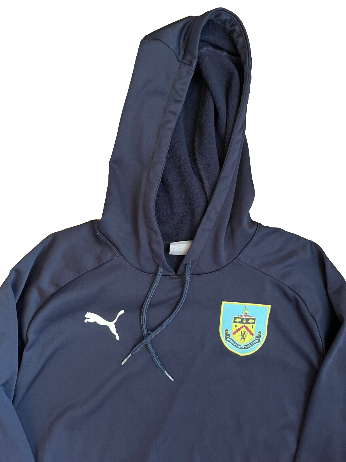 Burnley Sweat Football Pullover Hoodie Training Sweatshirt Puma Size Men M