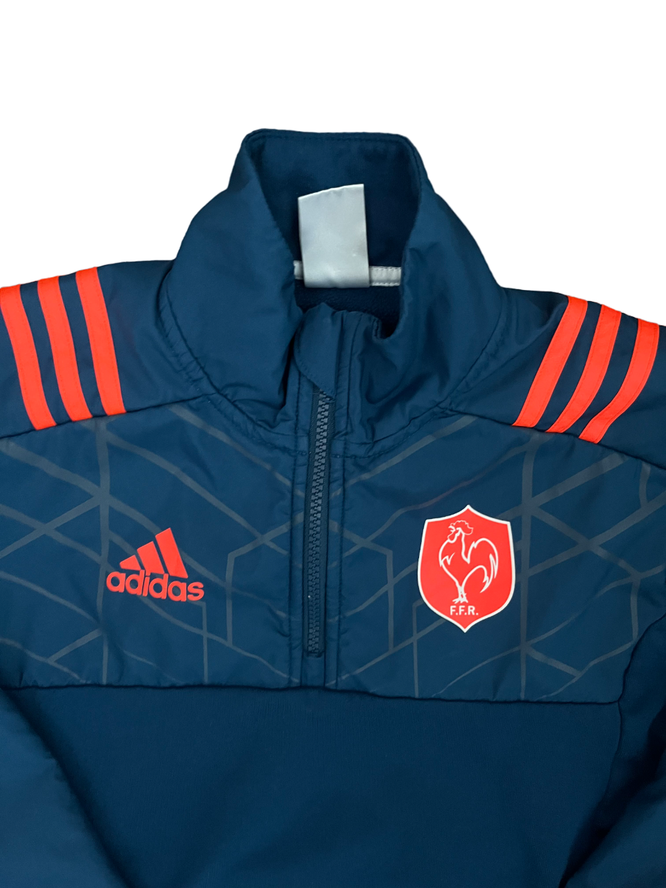 France Rugby 2016 2017 Training Presentation Jacket Sudadera Adidas Men Size XS