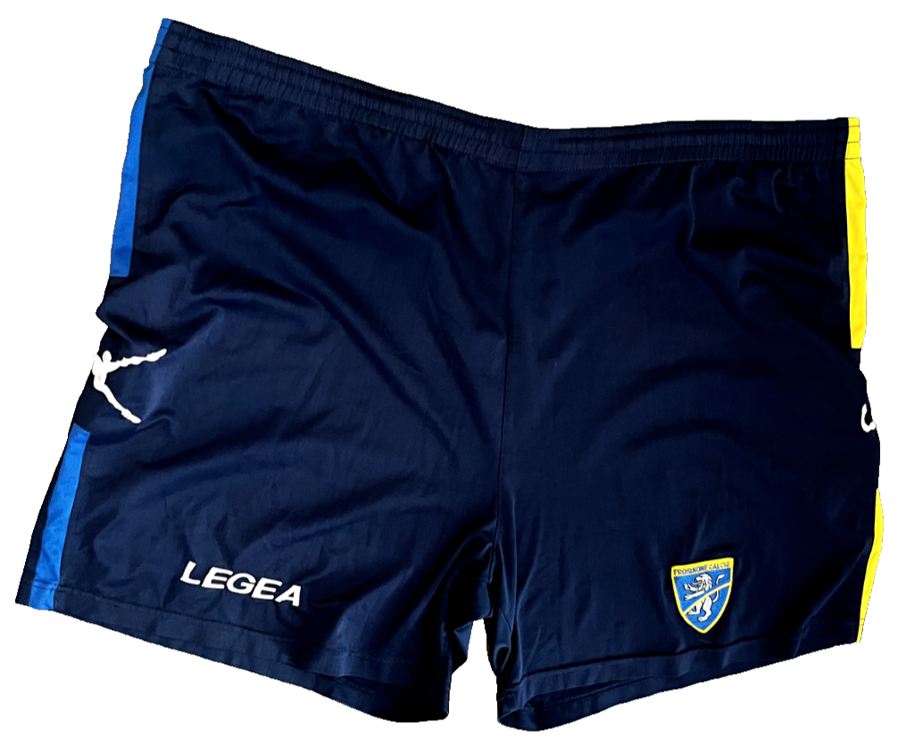 Frosinone Football Home Shorts Pantalon Corto Legea Fussballshorts Men Size 2XL