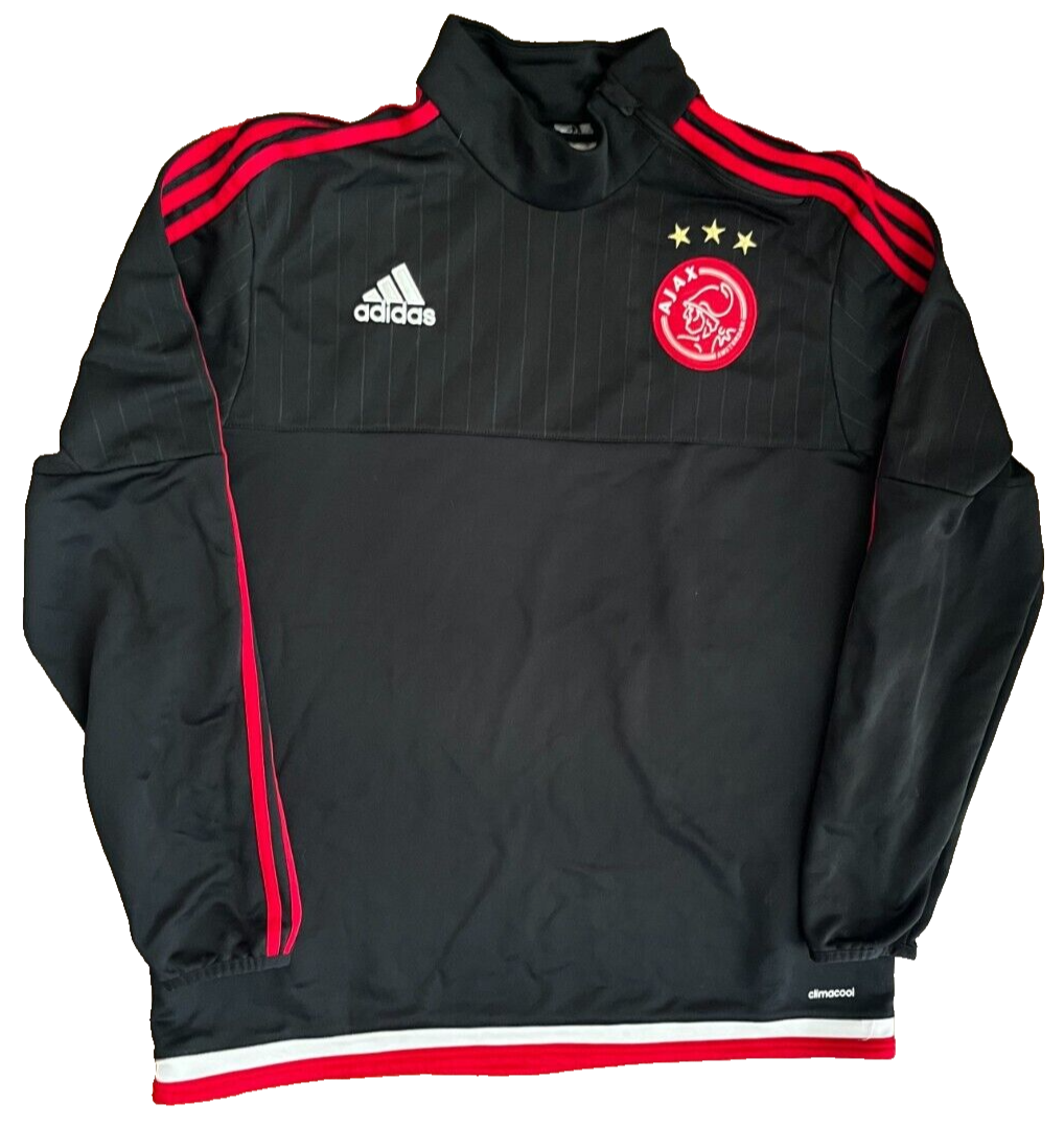 Ajax 2015 Sweater Training Presentation Sweatshirt Pullover Adidas Size Men XL