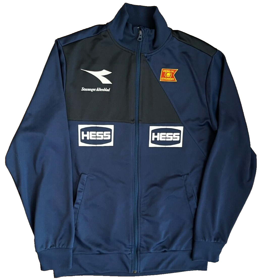 Viking FK Stavanger Football Training Track Jacket Diadora Size Men L