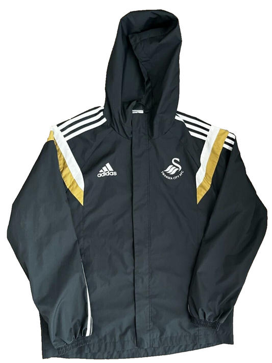 Swansea City Training Windbreaker Presentation Jacket Sudadera Adidas Size Men S