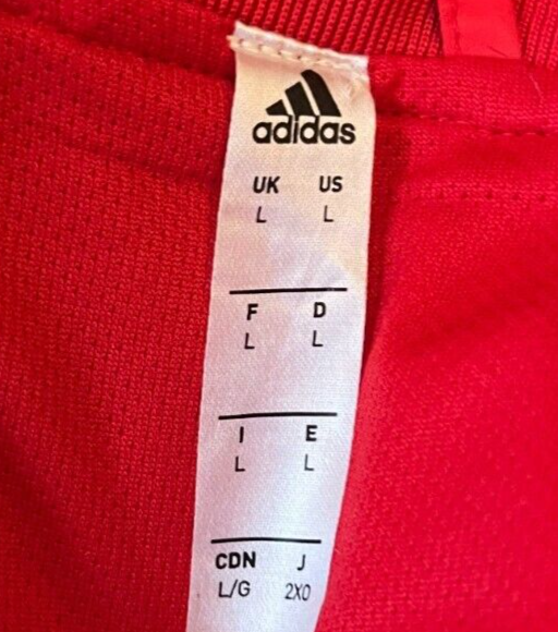 Toronto FC Training Jacket Football Full Zip Adidas Size Men L