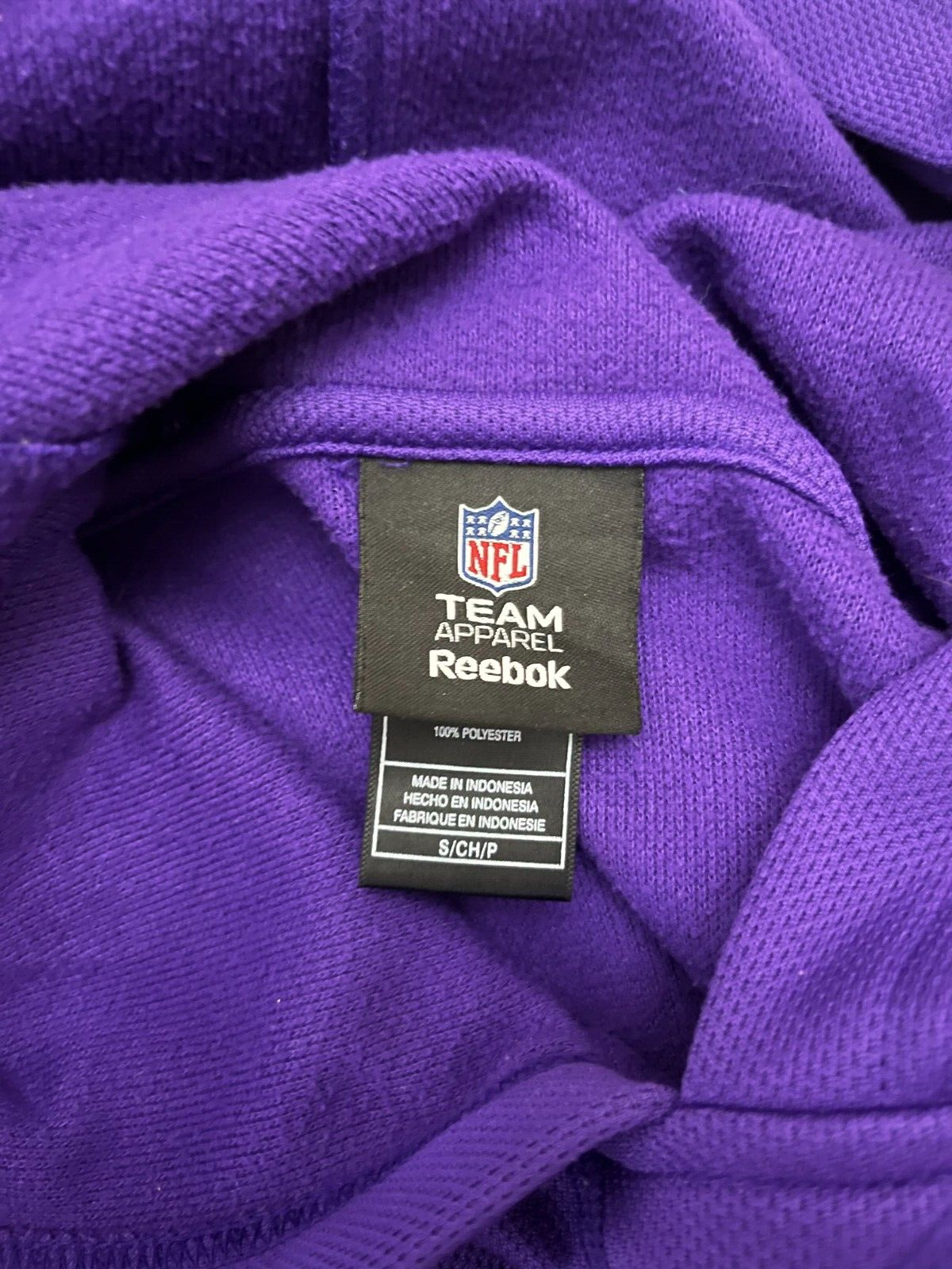 Minnesota Vikings NFL Hoodie Sweatshirt Sudadera Pullover Size Men S