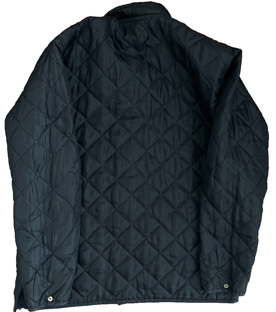 Belstaff Jacket Quilted Lightweight Nylon Black Sudadera Men Size S