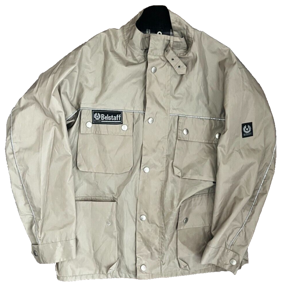 Belstaff Vintage Nylon Beige Jacket Size Men S