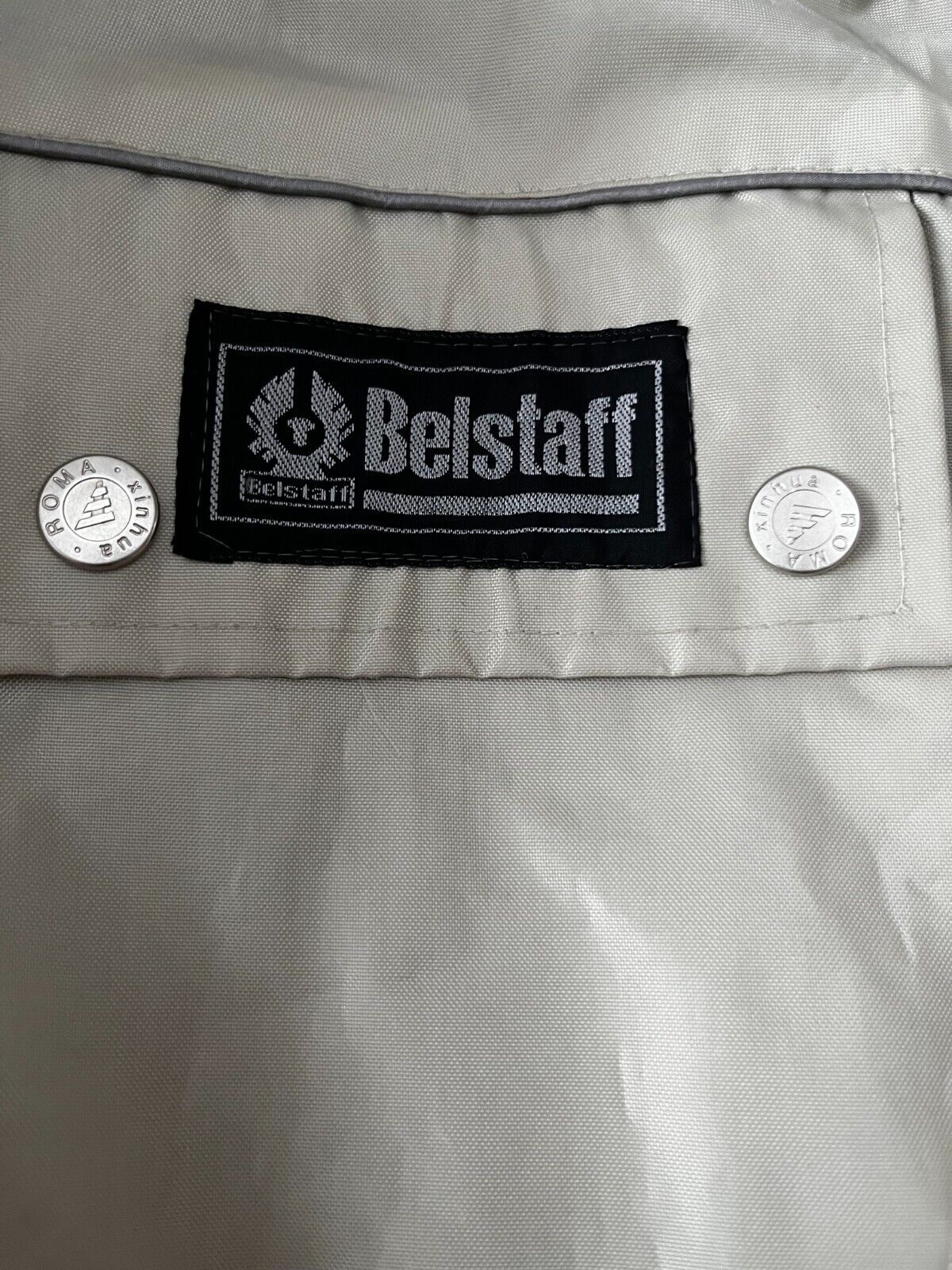 Belstaff Vintage Polyester Beige Jacket Size Men XXL