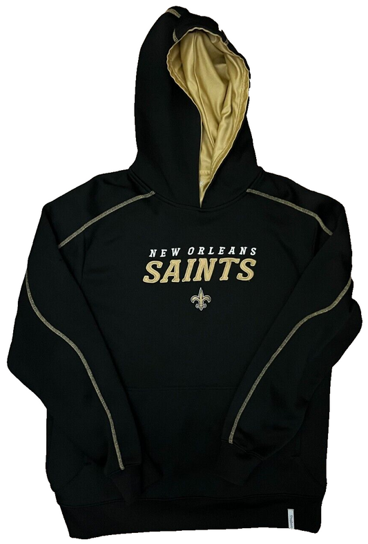 New Orleans Saints Hoodie Sweatshirt Sudadera Reebok Pullover Size Men M