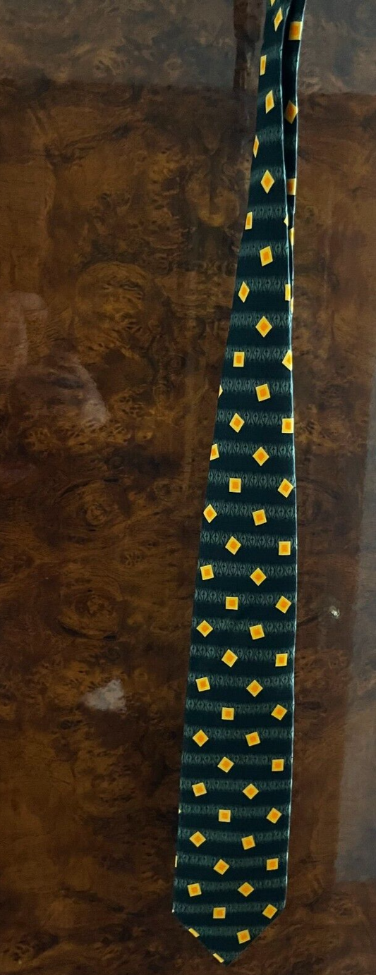 BNWT Pal Zileri Gruppo Forall Silk Multi Color Geometric Neck Tie